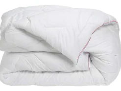 Dekbedovertrek Van Perkaal Katoen - 91 Draden/Cm - 240 X 260 Cm - 400 G/M - Wit - Auxence