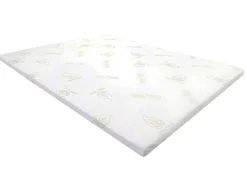 Dekmatras Luxe Met Vormgeheugen Aloe Vera Van Naturea - 180 X 200 Cm