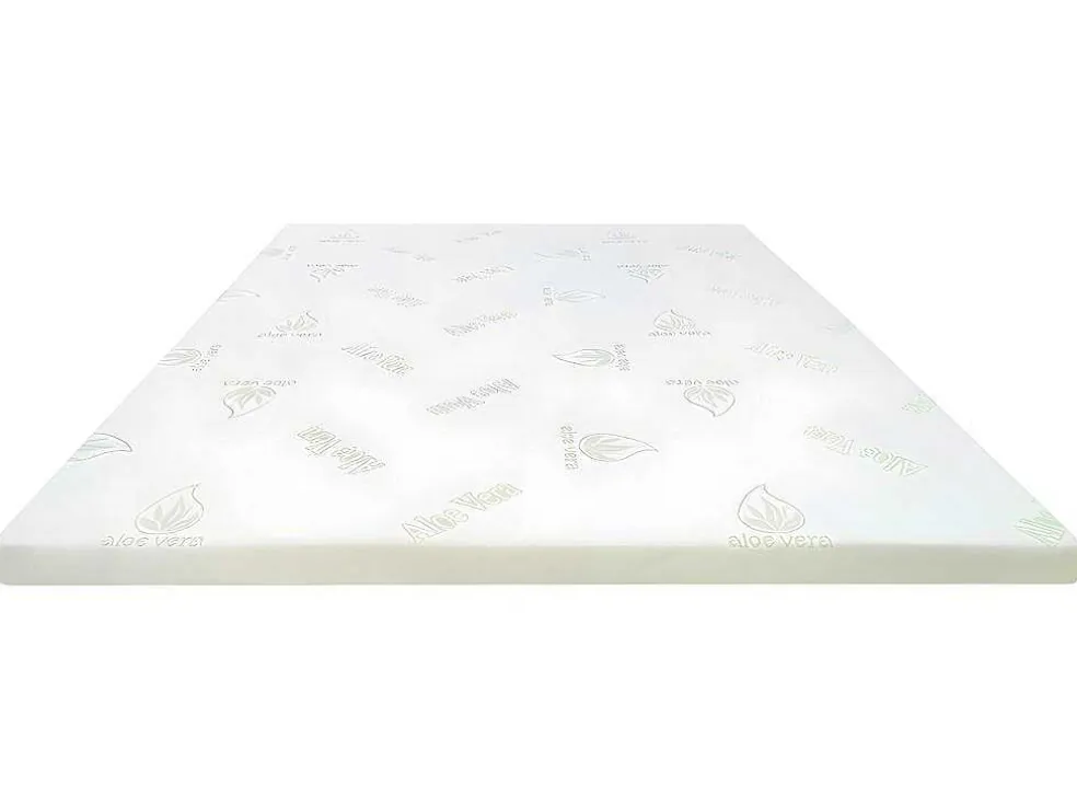 Dekmatras Luxe Met Vormgeheugen Aloe Vera Van Naturea - 180 X 200 Cm