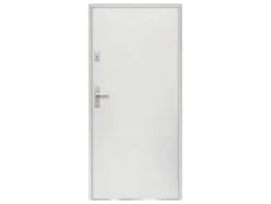 Deur Van Staal H.207 X B.100 Cm Wit - Links Duwen - Agueda