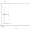 Douchebak Lyros Inclusief Sifon - 1200 X 900 X 40 Mm - Antraciet