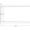 Douchebak Lyros Met Sifon Inbegrepen - 1600X800X40Mm - Wit
