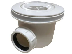 Douchebak Lyros Met Sifon Inbegrepen - 1600X800X40Mm - Wit