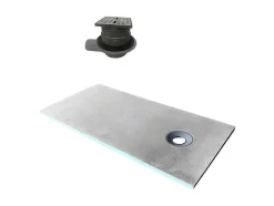 Douchebak Om Te Betegelen Delos Sifon Inbegrepen - 1800 X 900 X 40 Mm - Snijdbaar