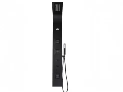 Douchekolom Met Massagestralen Tyra - Zwart - 20*150 Cm