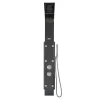 Douchekolom Met Massagestralen Evana - Zwart - 45 X 150 Cm