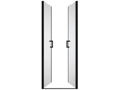 Draaibare Douchedeur - 70 X 195 Cm - Matzwart - Gehard Glas - Sarasota