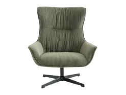 Draaifauteuil Van Groen Ribfluweel Galati