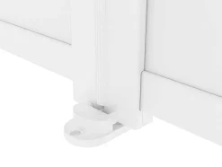 Draaipoort Van Aluminium L305 X H181 Cm Wit - Nazario