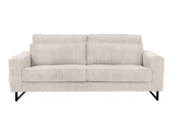 Driezitsbank Van Beige Ribfluweel Tessio Van Maison Cephy