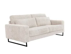 Driezitsbank Van Beige Ribfluweel Tessio Van Maison Cephy