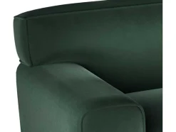 Driezitsbank Van Groen Velours Otrano