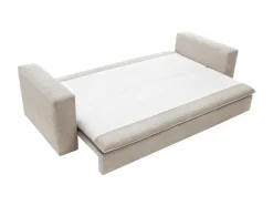Driezitsslaapbank Van Cremewit Ribfluweel Tilia.