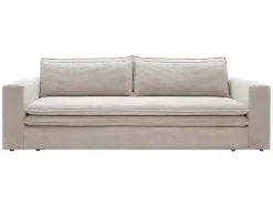 Driezitsslaapbank Van Cremewit Ribfluweel Tilia.