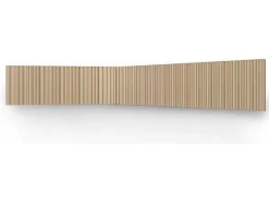 3D-Wandpaneel - 3,71 M - Natuurlijke Lichte Houtkleur - Set Van 8 - Tatiana