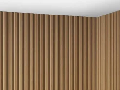3D-Wandpaneel - 3,71 M - Natuurlijke Houtkleur - Set Van 8 - Tatiana