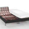 Elektrisch Bed - Bedbodem En Matras - Latex Cassiopee Iii Van Dreamea - Okin Motoren - 2 X 90 X 200 Cm - Zwart