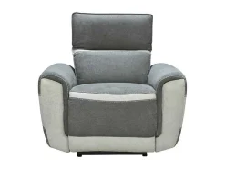 Elektrische Relaxfauteuil In Donkergrijze Stof Orietto