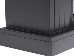 Elektrische Sfeerhaard Lopevi - L99 X D25 X H82,5 Cm - Zwart