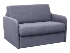 Express-Converteerbare Fauteuil In Stof Nadoa - Bed 100Cm - Lichtgrijs
