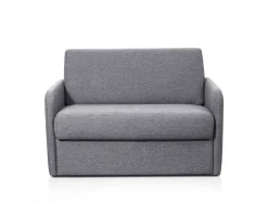 Express-Converteerbare Fauteuil In Stof Nadoa - Bed 100Cm - Lichtgrijs