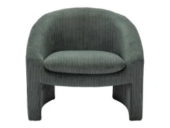 Fauteuil In Groen Ribfluweel Ossana