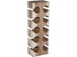 Flessenrek Van Suarhout - 10 Flessen - B19 X D27 X H70 Cm - Naturel - Cagayan