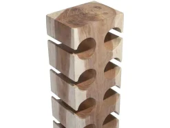 Flessenrek Van Suarhout - 10 Flessen - B19 X D27 X H70 Cm - Naturel - Cagayan