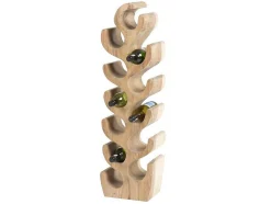 Flessenrek Van Suarhout - 12 Flessen - B28 X D19 X H100 Cm - Naturel - Guimaras