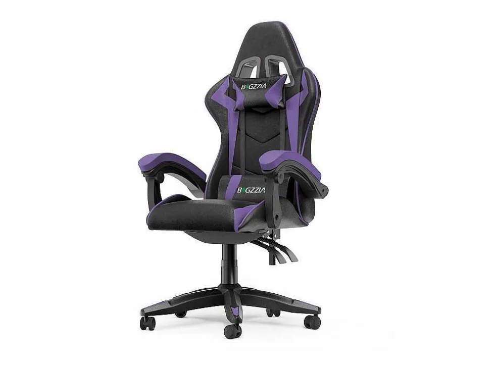 Gaming- En Bureaustoel Ergonomische Computerbureaustoel Met Hoofdsteun En Lumbale Ondersteuning