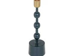 Geemailleerde Aluminium Kandelaar - H.26,5 Cm - Eend Blauw - Parina