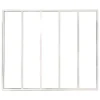 Glazen Binnenraam Bayview - Wit - 150 X 130 Cm - Aluminium