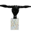Groot Beeld Soledad Ii Van Hars - L.73 X H.57 Cm - Zwart