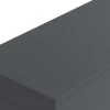 Hangend Badkamermeubel - Antraciet Grijze Kleur - L150 Cm - Isaure Ii