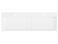 Hangend Wastafelblad - Wit - L120 X B40 X H15 Cm - Yamdrok