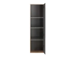 Hangende Badkamerkolom - Licht Naturelkleurig En Grijs - L35 X B30 X H120 Cm - Jasmine