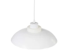 Hanglamp Van Metaal - D34 X H120 Cm - Wit - Briliva