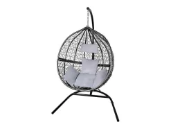 Hangstoel Egg Chair - Zwart - Max: 150 Kg
