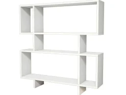 Hera Boekenkast, Wit, 100X22X111 Cm, Epikasa