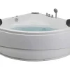 Hoekmassagebad Met Watervalsysteem Aglena - 2 Personen - 350 L - 150 X 150 X 60 Cm