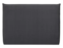 Hoofdbord 180 Cm - Fluweel - Antraciet Grijs - Ambrilia