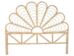 Hoofdbord 160 Cm - Rotan - Naturel - Flosia