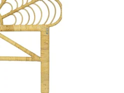 Hoofdbord 110 Cm - Rotan - Naturel - Flosia