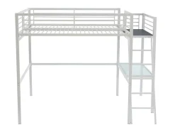 Hoogslaper Casual Ii - 140 X 190 Cm - Met Bureau - Wit