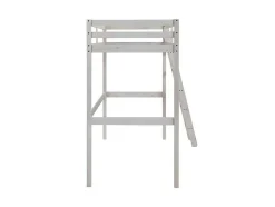 Hoogslaper Gedeon - 90 X 190 Cm - Massief Grenen - Gebleekt