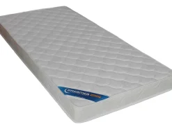Hoogslaper Gedeon Ii - 90 X 190 Cm - Massief Grenen - Gebleekt + Matras