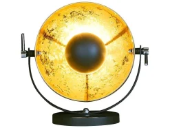 Industriele Lamp Movie - H37 Cm - Tweekleurig Goud En Zwart Van Het Merk Inside Art