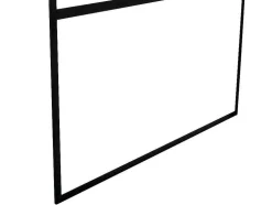 Inloopdouchewand Inaya In Industriele Stijl - 140X200 Cm