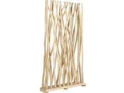 Kamerscherm Van Teakhout - B100 X D25 X H180 Cm - Naturel - Gayana