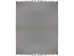 Katoenen Sprei Met Franjes - 230 X 250 Cm - Grijs - Segna